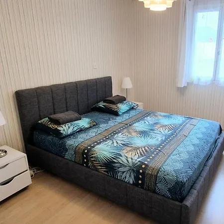 فيلة 5mn Mer, 8pers, 100m2, Grande Terrasse, Clim *