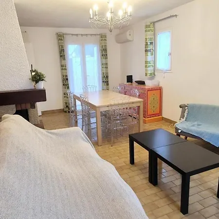 Вилла 5mn Mer, 8pers, 100m2, Grande Terrasse, Clim