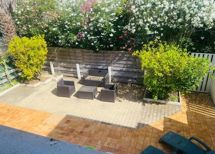 5mn Mer, 8pers, 100m2, Grande Terrasse, Clim * Λα Γκραντ-Μοτ