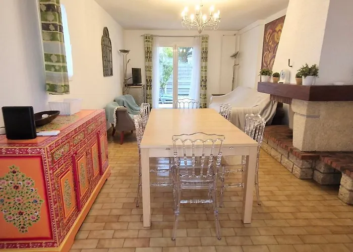 5mn Mer, 8pers, 100m2, Grande Terrasse, Clim * Λα Γκραντ-Μοτ