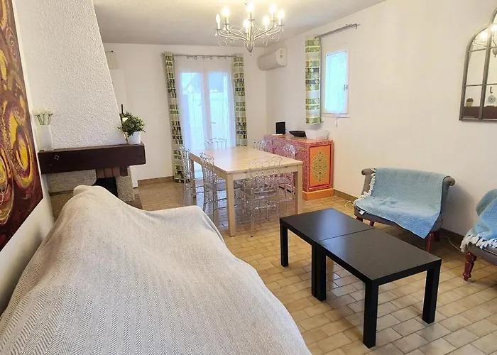 Βίλα 5mn Mer, 8pers, 100m2, Grande Terrasse, Clim